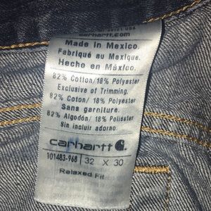 Carhartt. Blue Jeans
